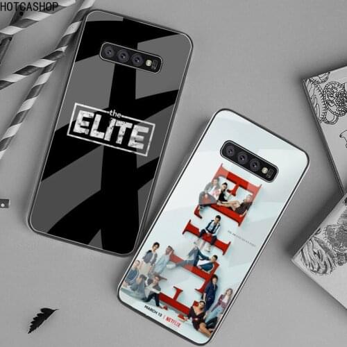 Spanish TV series Elite Phone Case Tempered Glass For Samsung S20 Plus S7 S8 S9 S10 Plus Note 8 9 10 Plus