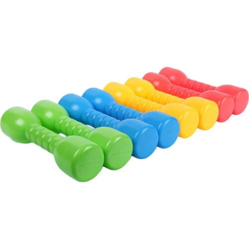 Children Dumbell Plastic Fitness Equipment Kids Training Fitness Equipment Durable Children Dumbbells Workout Exercise Tool