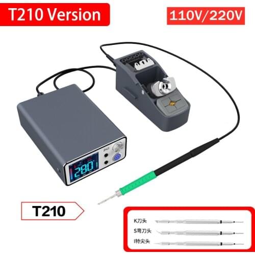 JC-ID AIXUN T3B Intelligent Soldering Station With T115/T210 Series Handle Welding Iron Tips Electric For SMD BGA Repair