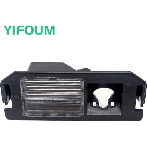 YIFOUM Car Rear View Camera Bracket License Plate Lights For Kia Soul Picanto/Hyundai I10 I20 I30 IX55 Verna Elantra Solaris