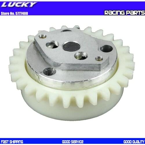 Motorcycle Oil Pump 28 Tooth For 52.4mm Bore lifan 125cc 1P52FMI 125 Horizontal Engines Dirt Pit Bike Atv Quad Go Kart Parts