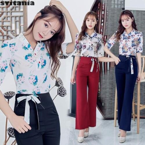 Massage Work Clothes Waitress Clothing Pants Set Hotel Waiters Uniform Ktv Clothes Hairdresser Clothing