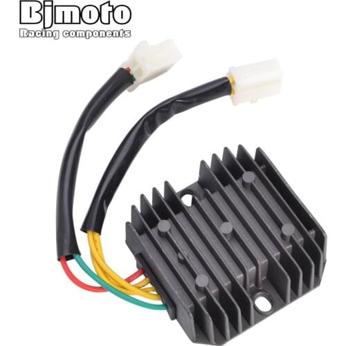BJMOTO Motorcycle Voltage Regulator Rectifier For Honda CH125 CH150 CN250 1986-2001 5wires charger