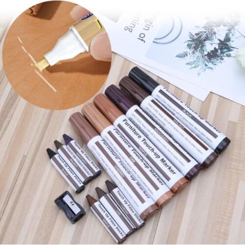 Wood Repair System Kit Filler Sticks Touch Up Marker Floor Furniture Scratch Fix Jy05 21 Dropshipping