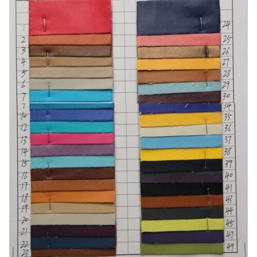 New factory wholesale high-quality Napa grain artificial PU leather fabric for Bags, gloves, shoes, home, furniture