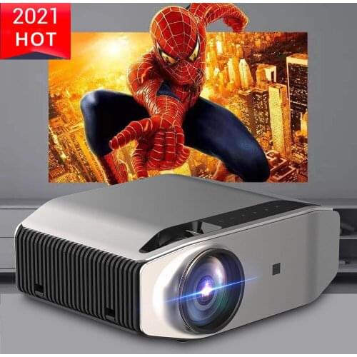 CRENOVA-miniproyector para el hogar, proyector Full HD de 1080p, M01C vídeo móvil, haz de