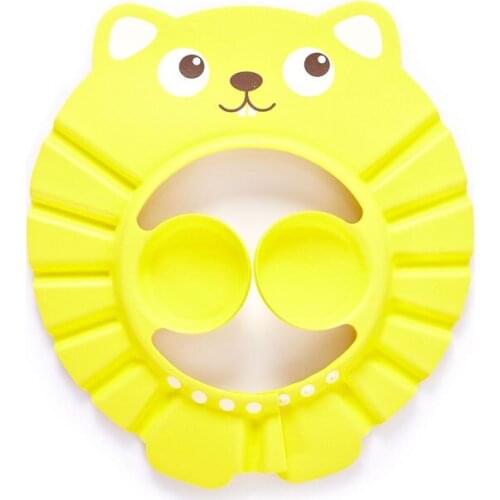 Rat Shampoo shower accessories Baby hat Childrens hat for bathing kids Safe Bath Shower Cap Head Cover