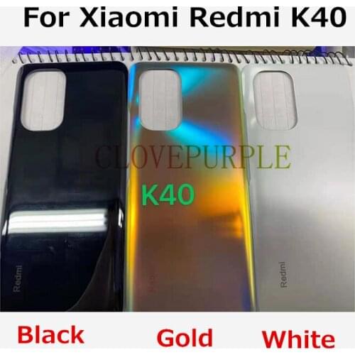 Glass Rear Back Battery Cover Repair Parts Door Phone Housing for Xiaomi Redmi K40