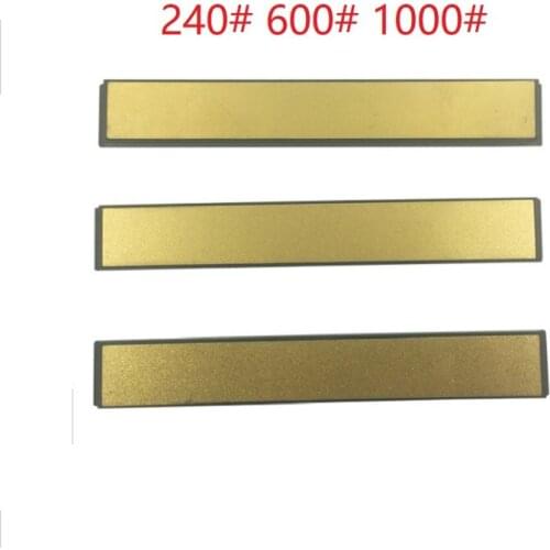 New 3Pc/set Major Titanium diamond fixed angle whetstone Durable Kitchen Tool For Measuring Knives Knife Sharpener System