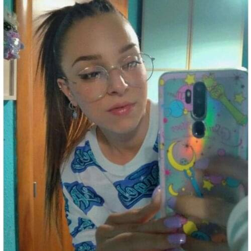 Vintage Blue Light Blocking Glasses For Woman Optical Eyeglasses Computer Spectacle Man Round Frame Gafas oculos Female CM3447-1