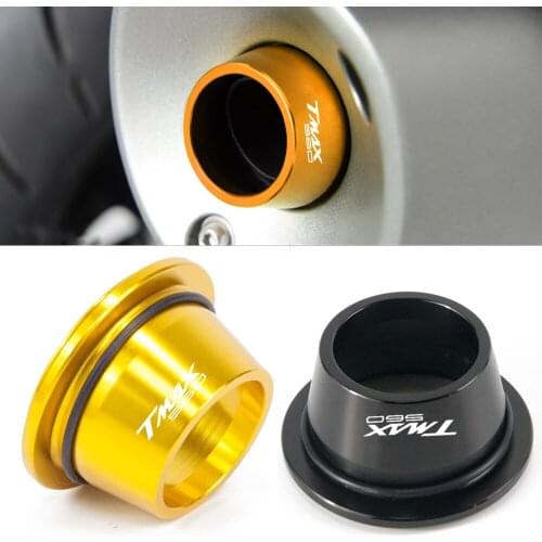 Motorcycle Scooter Exhaust End fits for YAMAHA T-MAX 560 TMAX560 2020 2021 2022 Aluminum Exhaust Tipe Cover TMAX 560 Tech max
