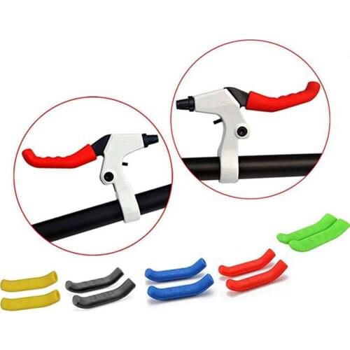 2PCS Bicycle Brake Handle Silicone Gel Cover Lever Cover Mountain Road Bike Cycling Protector Cover Universal Bike Accessories