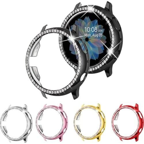 Protective Case For Samsung Galaxy Watch Active 2 40mm 44mm Coverage Screen Protector Cover Galaxy Active2 Bumper Protect Frame
