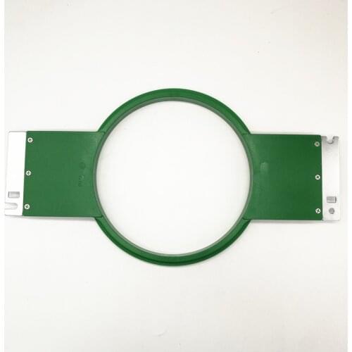 High Quality Tajima Green Hoops Round Size 180mm Arm Width 355mm Embroidery Machine Frames