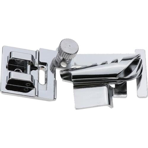 1pcs Drophsip Stainless Steel Bias Tape Binder Binding Presser Foot Feet Set for Sewing Machine Sewing Crafts Home Supplies