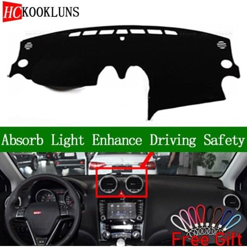 For HAVAL H6 2011 2012 2013 2014-2017 Dashboard Cover Sun Shade Non-slip Dash Mat Pad Carpet Car Stickers Interior Accessories