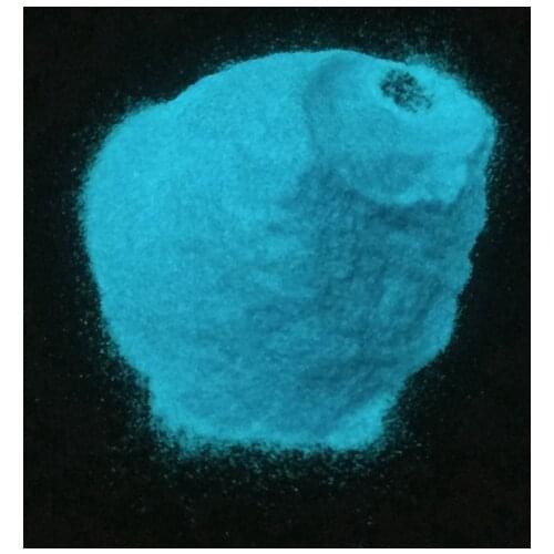 Dofuny 100g Blue Luminous Powder For Furniture paint,Nail Polish, Glow Pigment Blue Light in dark