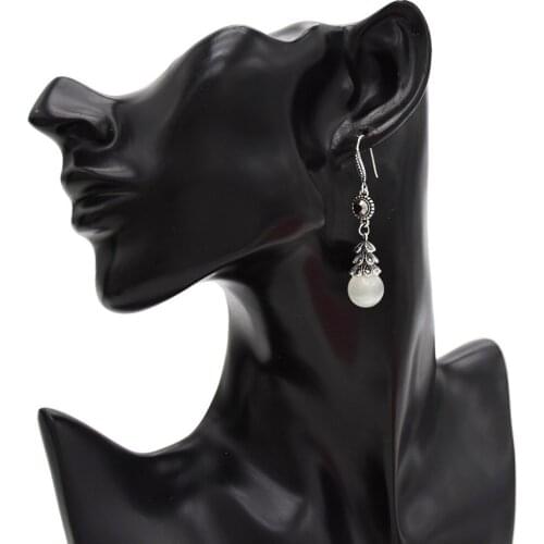 5 Colors Elegant Classic Rhinestone Dangle Earrings Water Drop Stone Drop Earrings for Women Charms Wedding Party Jewelry