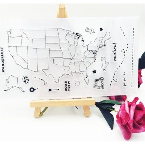 11*20CM Hot selling mainland transparent clear stamp / silicone seal roller stamp DIY scrapbook album / card production