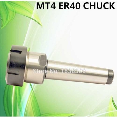 MT4 ER 40 1pcs Morse 4 taper CNC Machine tool holder cutting tools Milling ER40 Collet Chuck Lathe Collet Chuck Holder For lathe