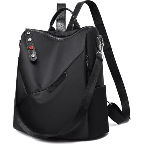 Oxford Women Backpacks Teenage Girl School Bags Fashion Lady Backpack Waterproof and Anti-theft Women Business Bag Girl Book Bag