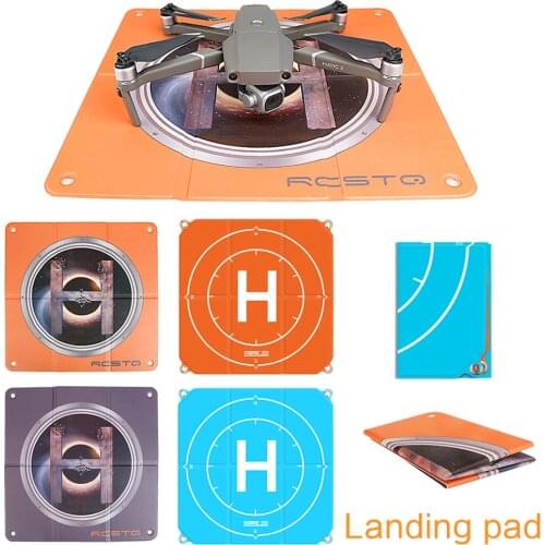 Drone Landing Pad 50cm Waterproof Foldable Parking Apron for DJI Mavic Mini 2/Mavic Air 2/Mavic 2 Pro/DJI FPV Drone Landing Pad