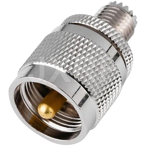 RF connector PL259 UHF male to MIni UHF female adapter fast ship