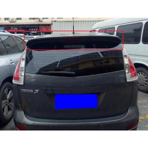 For Mazda 5 Spoiler 2005-2010 Mazda5 High Quality ABS Material Car Rear Wing Rear Lip Rear Window Spoiler Trunk Tail Fin