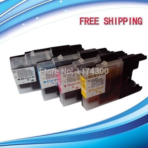 XIMO 15PCS LC12 LC73 LC75 LC400 LC1240 LC1280 inkjet cartridge for J432W J430W J6910DW J6710DW J5910DW J6510DW J435W J835DW