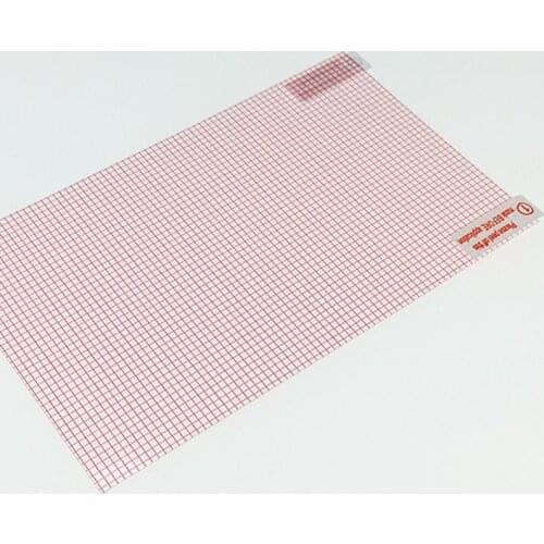 10pcs/lot 130*72MM 6Inch 6'' Universal HD Clear Anti-Glare Matte LCD Screen Protector Protective Grid films for Phone Tablet GPS