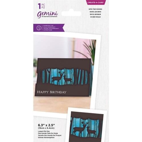 2021 AliliArts Metal Cutting Dies Into the Woods diy Scrapbooking Photo Album Decorative Embossing PaperCard Crafts Die