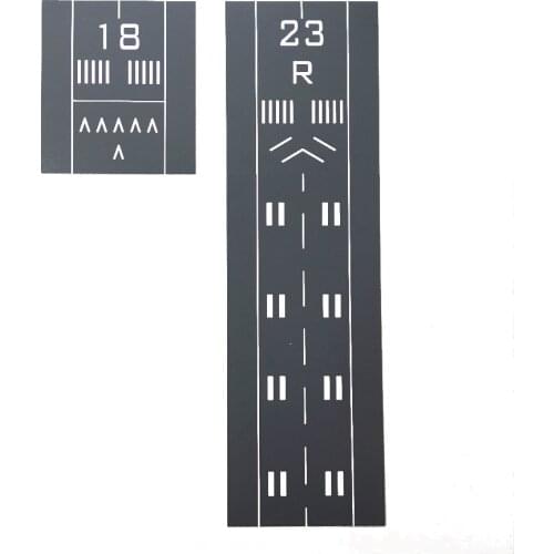 30x20cm 1:400 1/500 Civil Airliner Aircraft Model Runway Decoration Runway Platform For Architecture Miniature Background