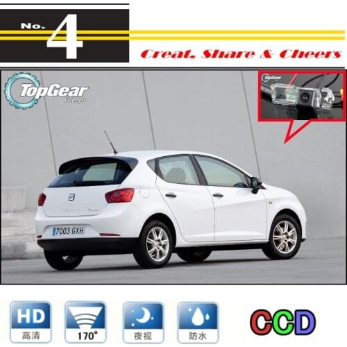 Car Camera For SEAT Ibiza 6L 6J SC MK3 MK4 2002~2016 High Quality Rear View Back Up Camera For PAL To Tuning | CCD Connector