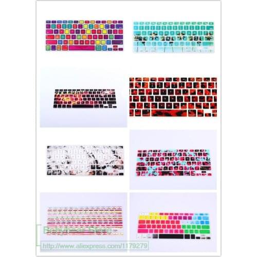 2016 Picture Print 3D US version For Apple Macbook Keyboard Cover 13 15 Laptop keyboard Protector covers