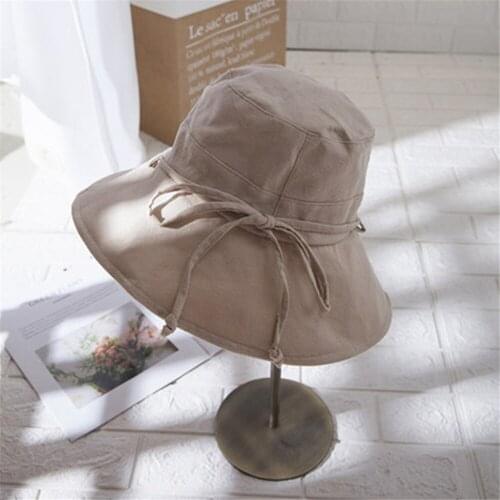 Net famous fisherman hat I day tie hat summer Korea version tide wide Brim Sun visor hat sun block hat WS-2907