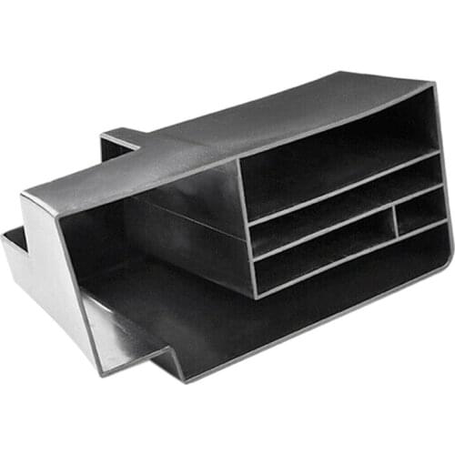 For Toyota RAV4 2013-2018 Black Middle Console Storage Box Organizer Cover Trim