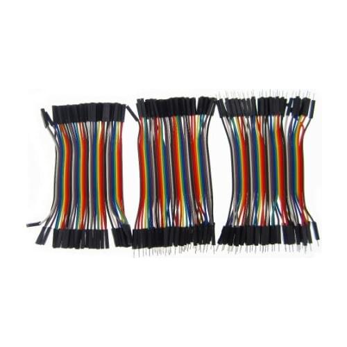 Dupont line 1200pcs/lot 10cm male to male(400pcs) + male to female (400)and female to female(400) jumper wire Dupont cable