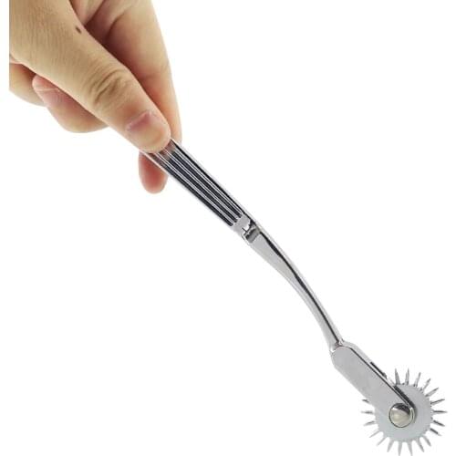 EXVOID Nipple Tickler Sex Shop Clitoris Stimulator SM Toys for Couples Flirting Breast Massage Metal Gear Wheel Slave Fetish