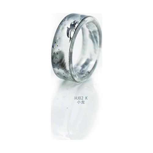 Flower Invitation Paired Rings