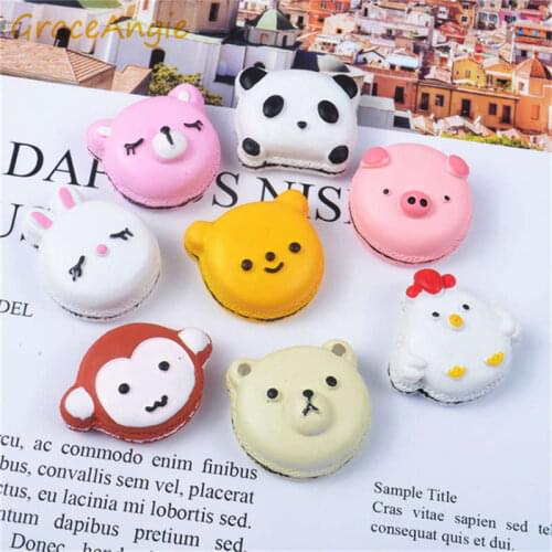 GraceAngie 10pcs Plastic Hamburger Flatback Cabochons Balloon Mixed Stationery Box Phone Decor Scrapbook Hair DIY Accessory