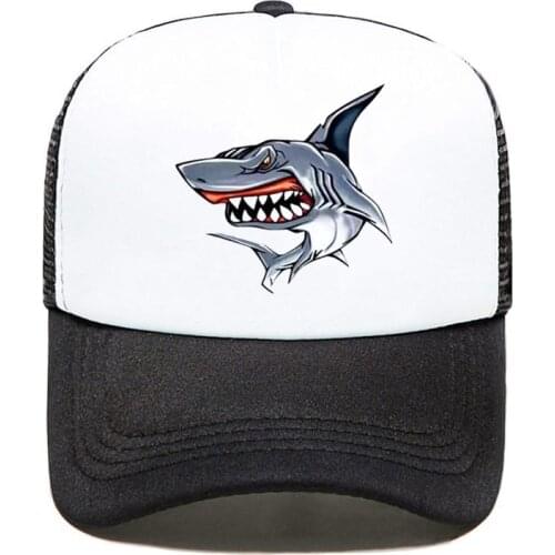Gorras hombreDIY logo hat casquette homme customized summer cap unisex mesh foam hat hip hop caps кепка мужская mesh shark cap