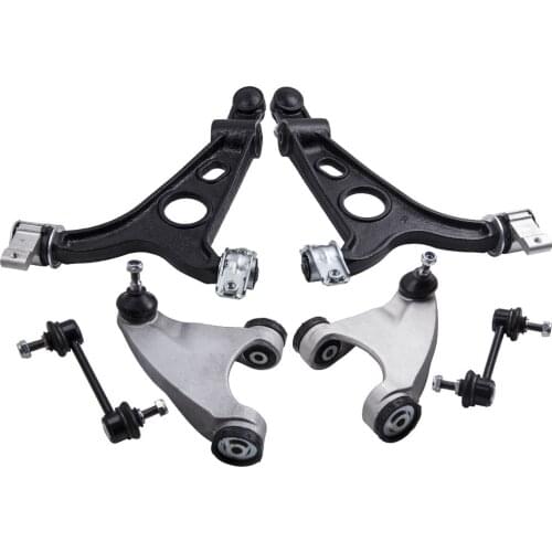 6pcs Front Wishbone Suspension Arm Kit for Alfa Romeo 147 156 GT for Alfa Romeo 156 Estate 932 2000-2006