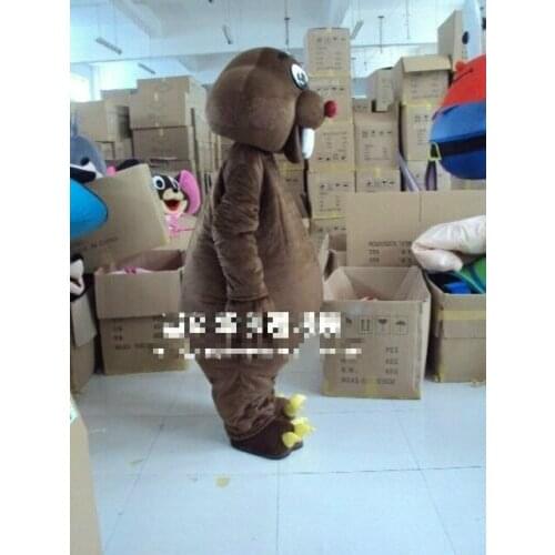 Woodchuck Mascot Costume Suit Cosplay Party Game Dress Outfit Halloween Adult Carnival Cartoon Character Mascot Costume Gift