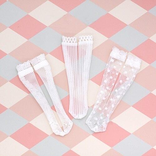 Blythes stockings Lace thigh socks available for Blythes Azone Momoko Licca OB24 JB 1/6 BJD doll accessories doll socks