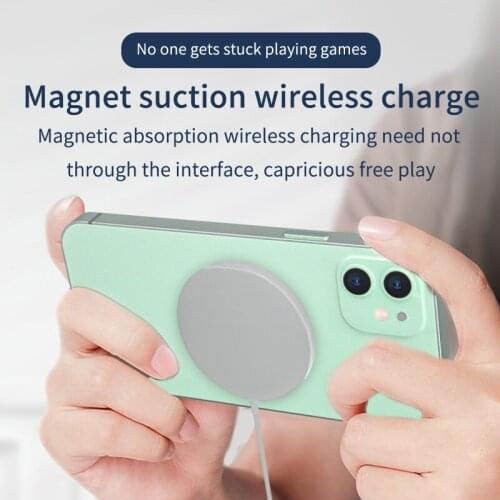 Magsafe15W magnetic Qi wireless fast charger smart induction mobile phone charging stand for iphone12 12Pro Max 8 8Plus Samsung
