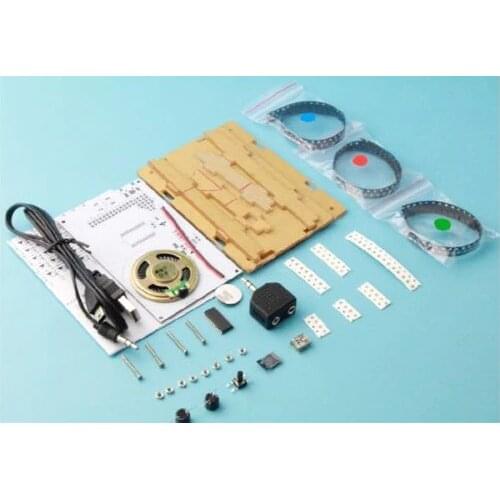 New LED Display Music Spectrum Analyzer Amplifier Hifi MP3 PC Audio Level Meter Kits