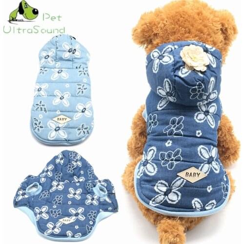 Dog Clothes Winter Warm Clothes For Small Dogs Waterproof Puppy Pet Jacket Reflective Dog Coat Chihuahua Pug Jumpsuits Clothing