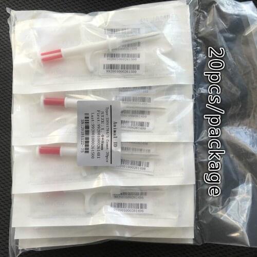 READELL x100pcs Pet Microchips 1.4X8mm ISO11784/785 FDX-B cat dog,snake,Arowana,turtle,syringe for small animal