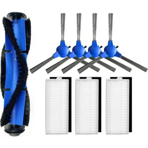 Main Roller Side Brush Pre-Filter Strainer Replacement for Anker Eufy Robovac 11S 35C 30 30C 15C 12 Robot Vacuum Cleaner Parts