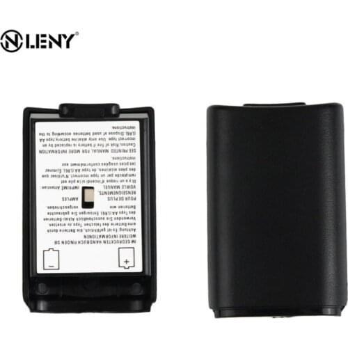 Universal Battery Pack Cover Shell Shield Case Kit for Xbox 360 Wireless Controller High Quality Black Battery Cover Shell